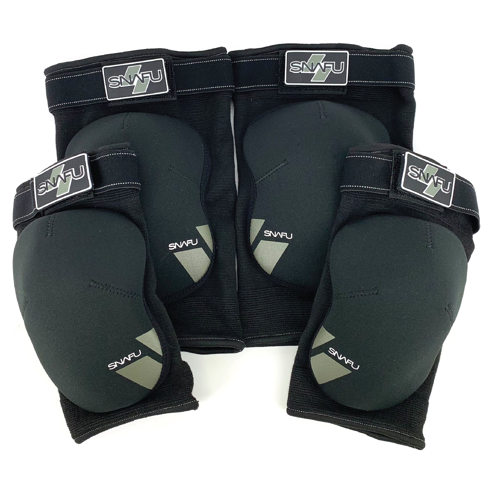 Multisport Knee and Elbow Pads (Fits Under Pants, Great for Skateboard, Bike