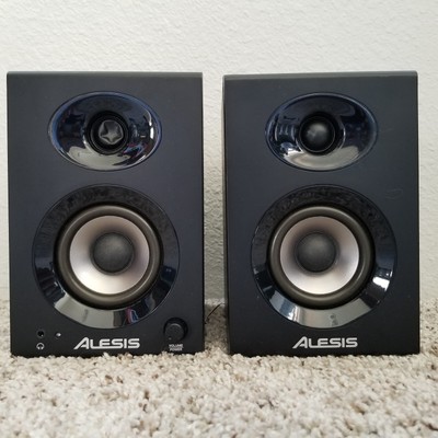 Alesis Elevate 3 Powered Desktop Bookshelf Speakers 5'' X 7-1/2'' X 6''
