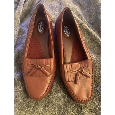 Dr. Schulz maroon loafers 8.5