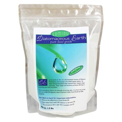 Lumino Wellness Pure Food Grade Diatomaceous Earth 1,5 фунта в порошке