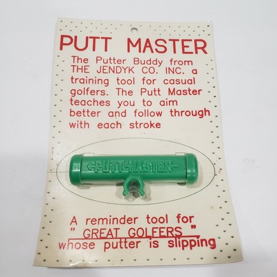 Putt Master Golf Putter Putting Training Swing Aim Corrector Improve for Golfer