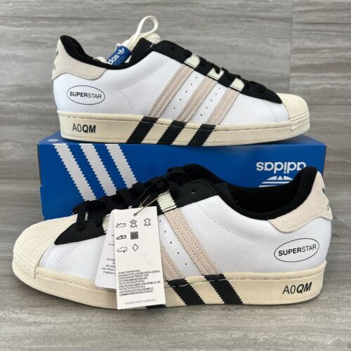 Adidas GX6025 Superstar Extended Stripes Cloud White Core Adidas GX6025 Superstar Extended Stripes Cloud White Core