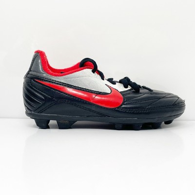 

Черные футбольные бутсы Nike Boys Tiempo 442072-060, размер 10C, Черный, Tiempo
