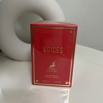 Voices Eau De Parfum Spray For Unisex 3.4 oz 100 ml By Maison Alhambra