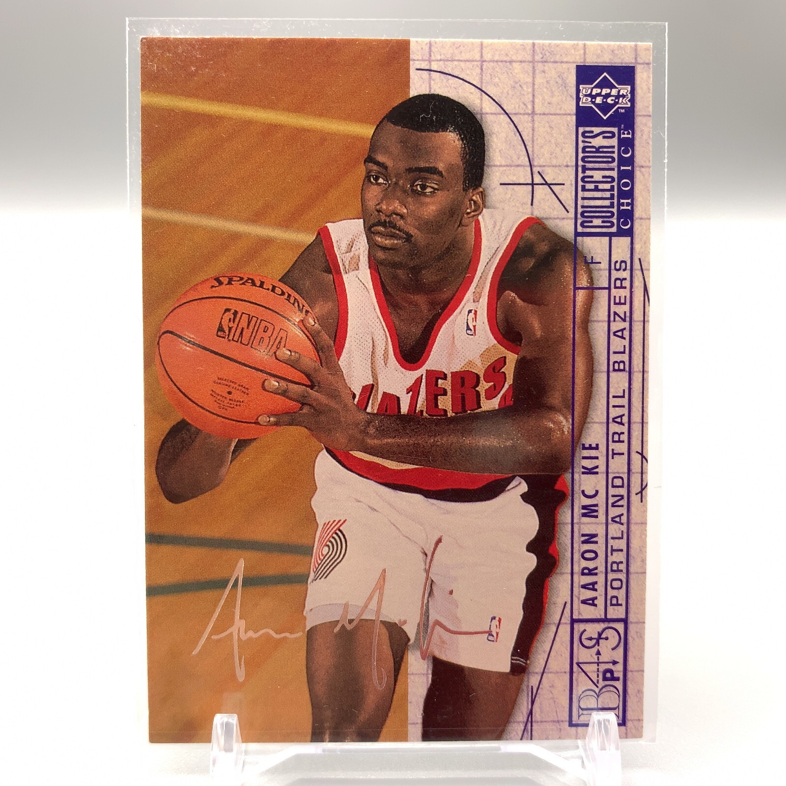 Aaron McKie Blazers Basketball Trading Card No.393 Upper