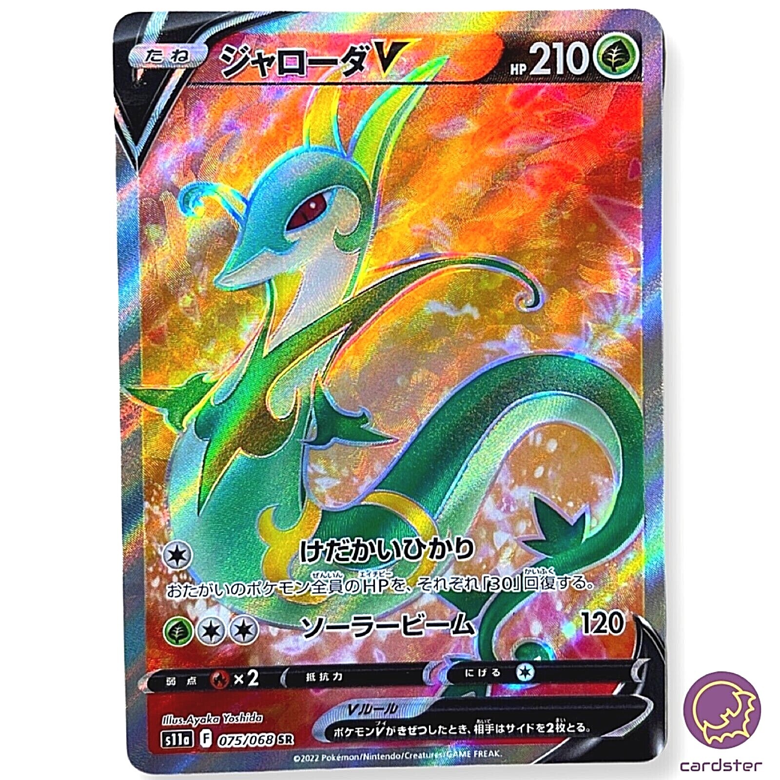 PSA10 ジャローダV CSR メイ SERPERIOR V PSA 10 Gem Mint Serperior V TG13/TG30 Silver Tempest Pokemon