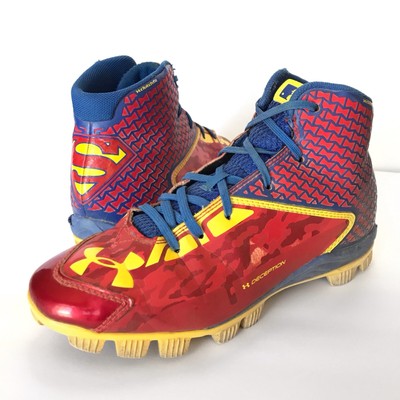 superman baseball cleats