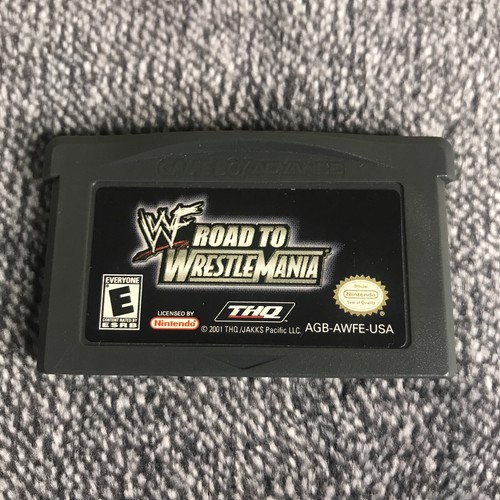 WWF Road to WrestleMania Nintendo Game Boy Advance, GBA Cart