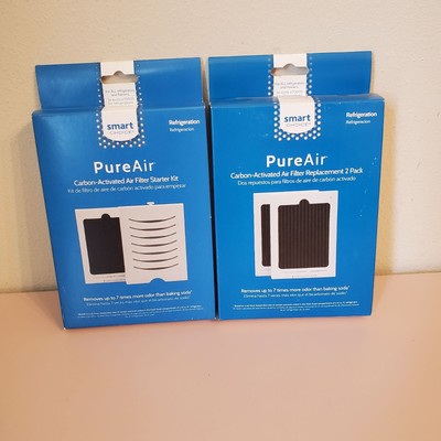 Smart Choice Pure Air Carbon Activated Air Filter Starter Kit Replacement 2 Pack