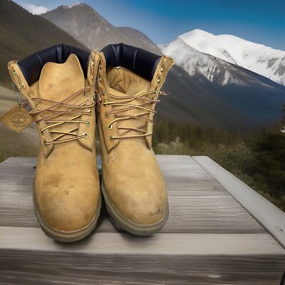 Timberland 18094 Basic Boot for Men, Size 10.5M Wheat Nubuck Waterproof