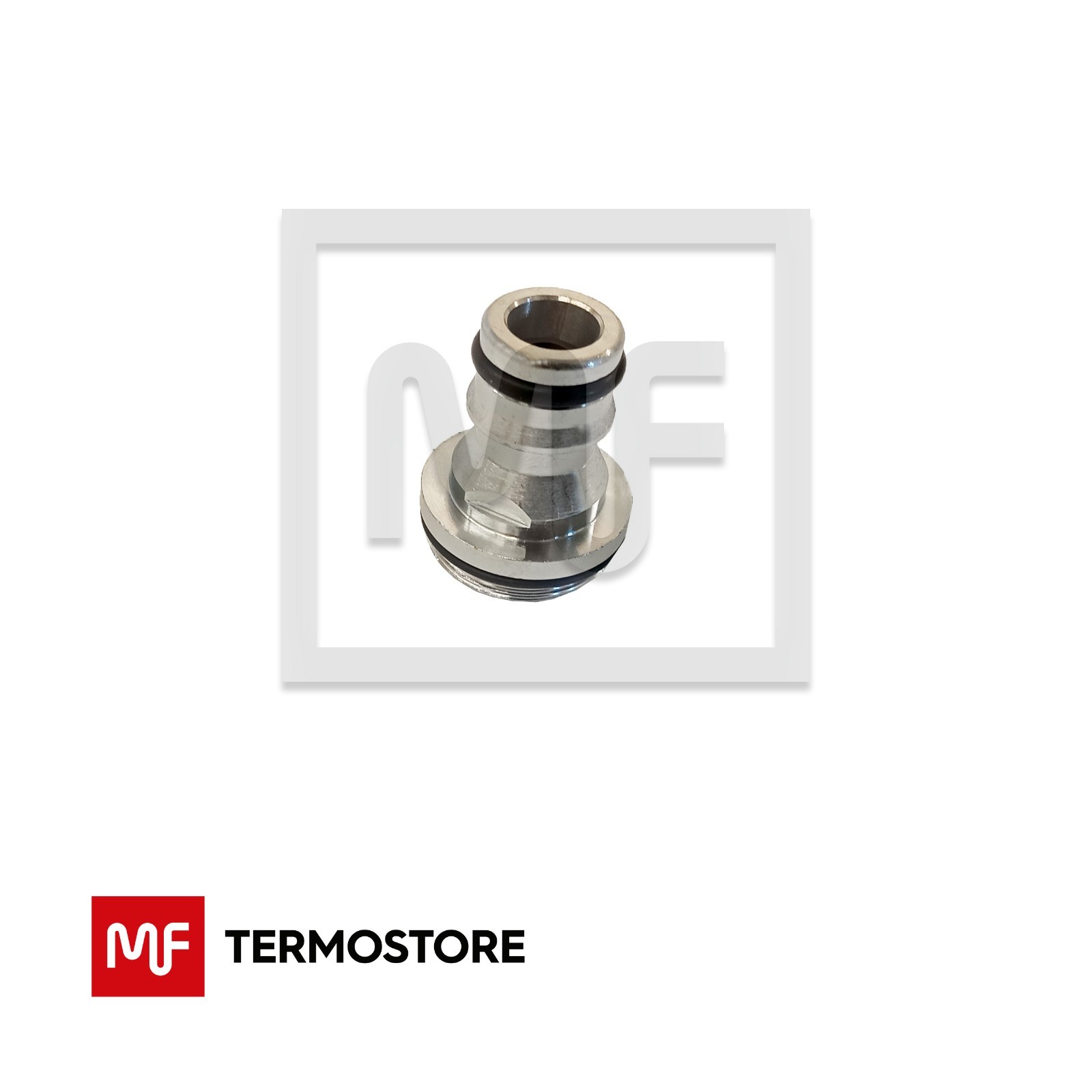 RACCORDO ADATTATORE RUBINETTO CROMATO ATTACCO RAPIDO 22F 24M