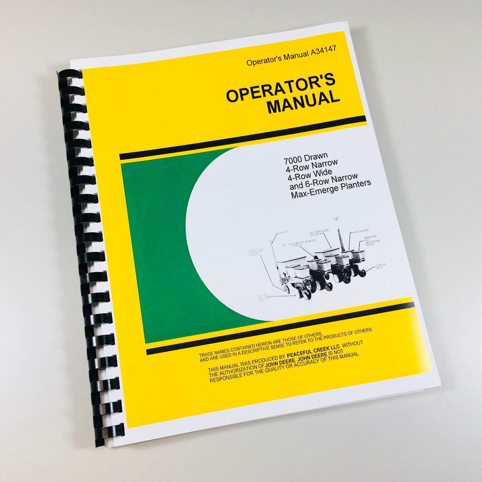 John Deere 7000 Planter Settings Chart