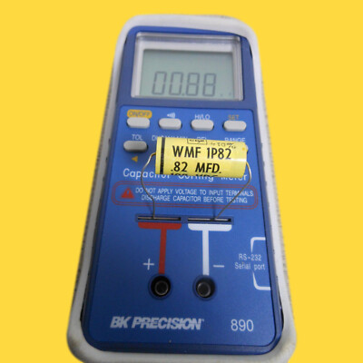 WMF1P82 Cornell Dubilier (CDE) 0.82 MFD 100V Film Polyester Axial Capacitor