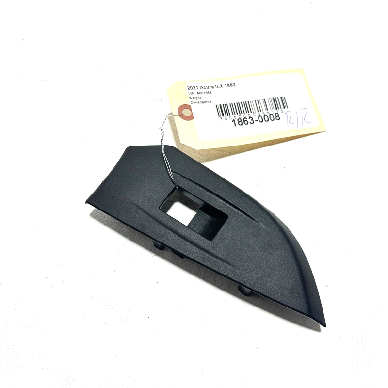 Used 2013-2022 ACURA ILX REAR RIGHT PASSENGER SIDE DOOR WINDOW SWITCH COVER TRIM OEM