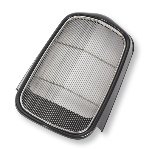 For 1932 Ford Steel Front Grille Shell+Stainless Insert Grill Without Crank Hole
