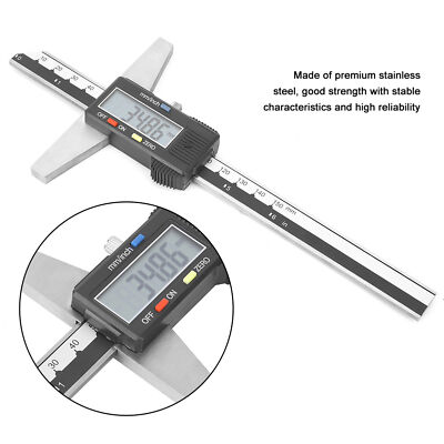 Stainless Steel Digital Depth Vernier Caliper 0-150mm 0.01mm Gauge Measure Tool