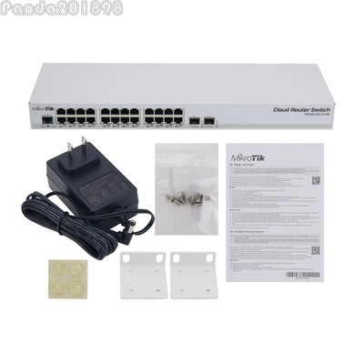 CRS326-24G-2S+RM 24-Port Cloud Router Switch Gigabit Switch ROS Dual System