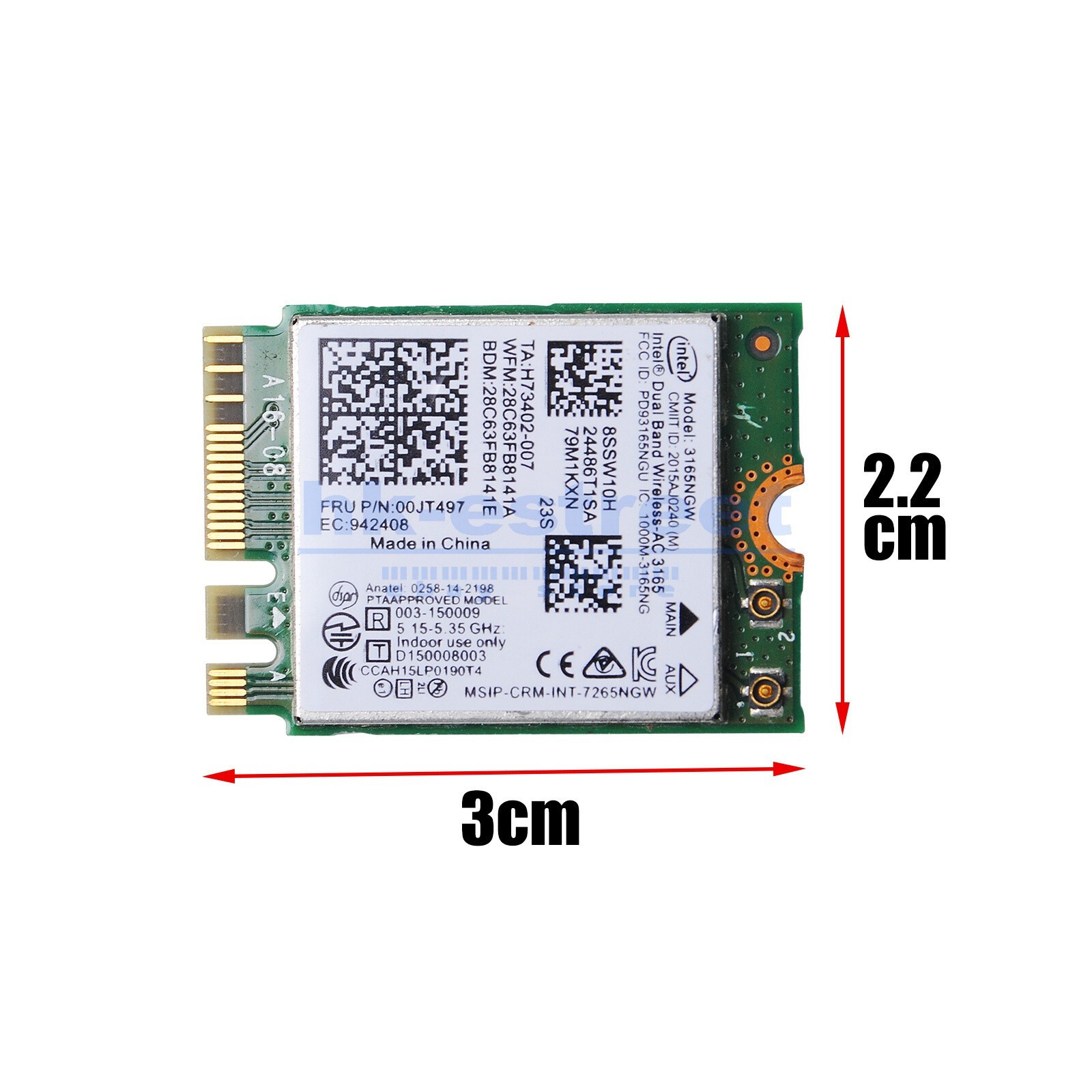 M.2 WiFi Card For Lenovo Thinkcentre M710Q M720Q M920Q M920X