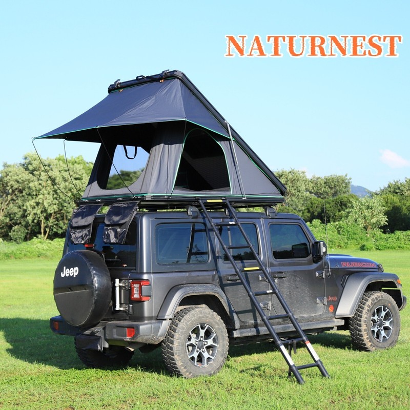 Naturnest Roof Top Tent Hard Shell Car Camping Tent w/