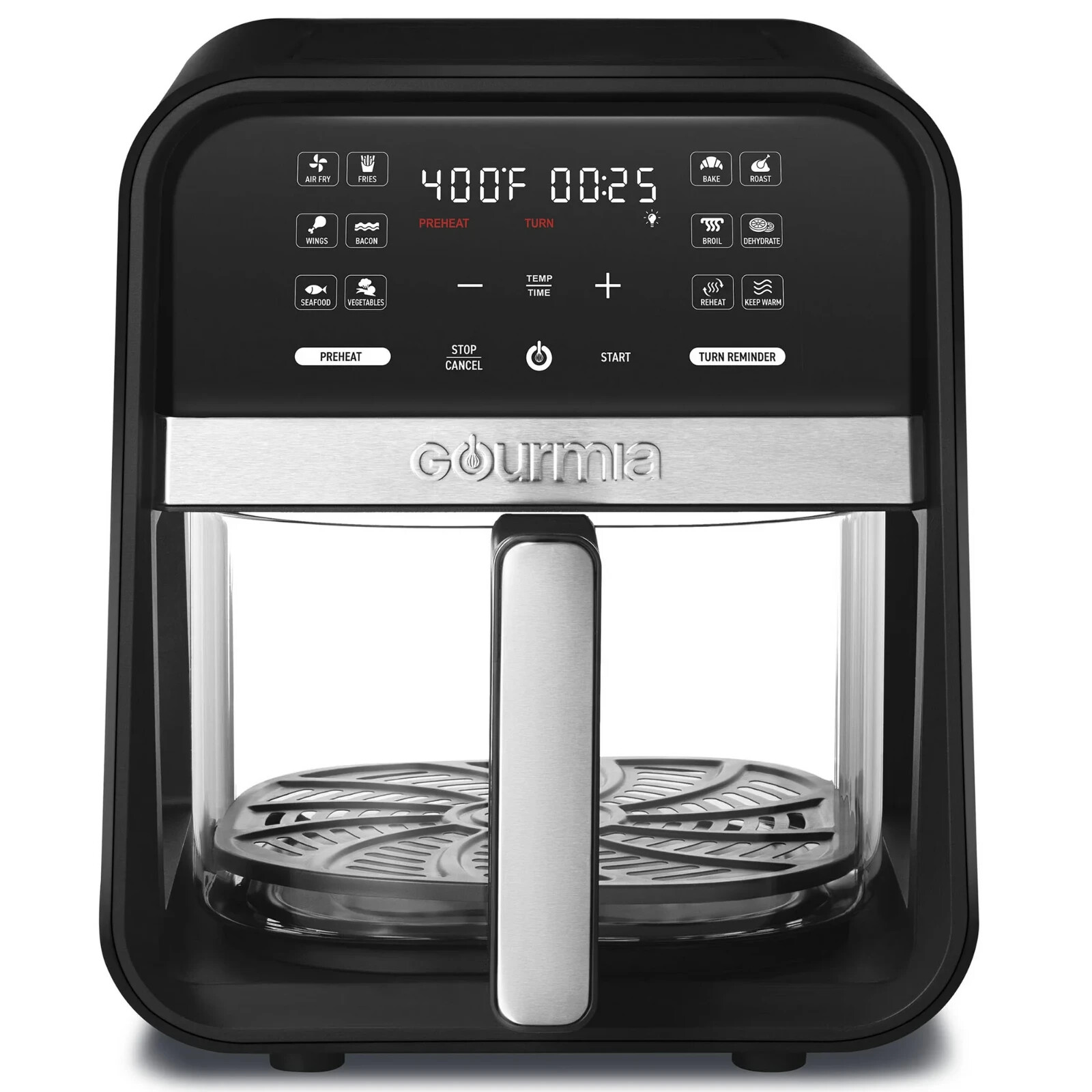 キッチン家電 Gourmia 7-QT Digital Air Fryer Amazon.com: Gourmia Digital Air Fryer – 7 QT, FryForce 360