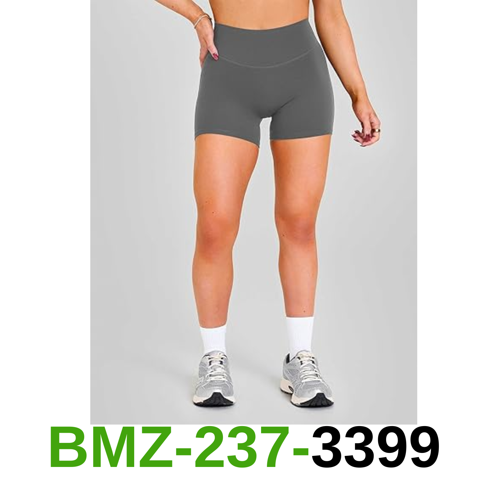 Unthewe Women's Workout Gym Biker Shorts High Waisted Athletic Booty Yoga, M