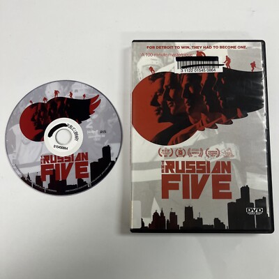 The Russian Five (2018) DVD Detrpit Red Wings Documentary FILMBUFF RARE Hockey