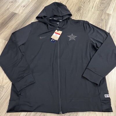Nike Houston Astros Authentic Collection Performance Full Zip Hoodie Large NWT