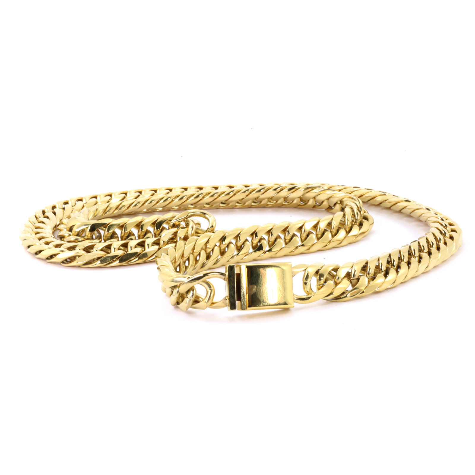 【Miami Cuban Curb Link】【18K刻印あり】【喜平】匿名配送 Miami Cuban Curb Link】【18K刻印あり】【喜平】匿名配送