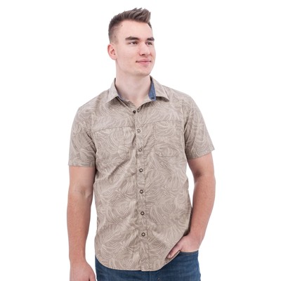 Old Ranch A14234WC - Men's Oasis Short Sleeve Shirt - Natural WC80