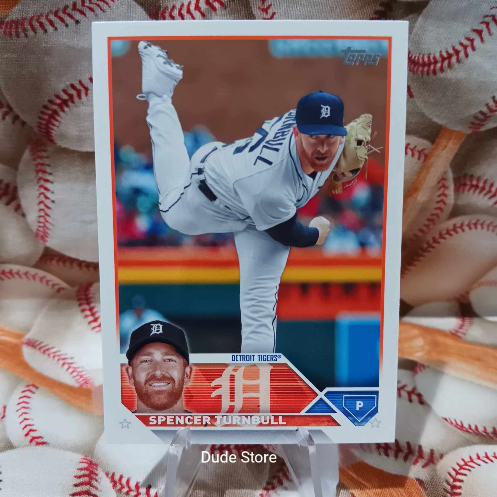 TigerDog ピッドブル 2023 Topps Update - Spencer Turnbull #US291 - Detroit Tigers