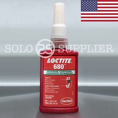 Loctite 680 Green High Strength Retaining Compound 50ml USA