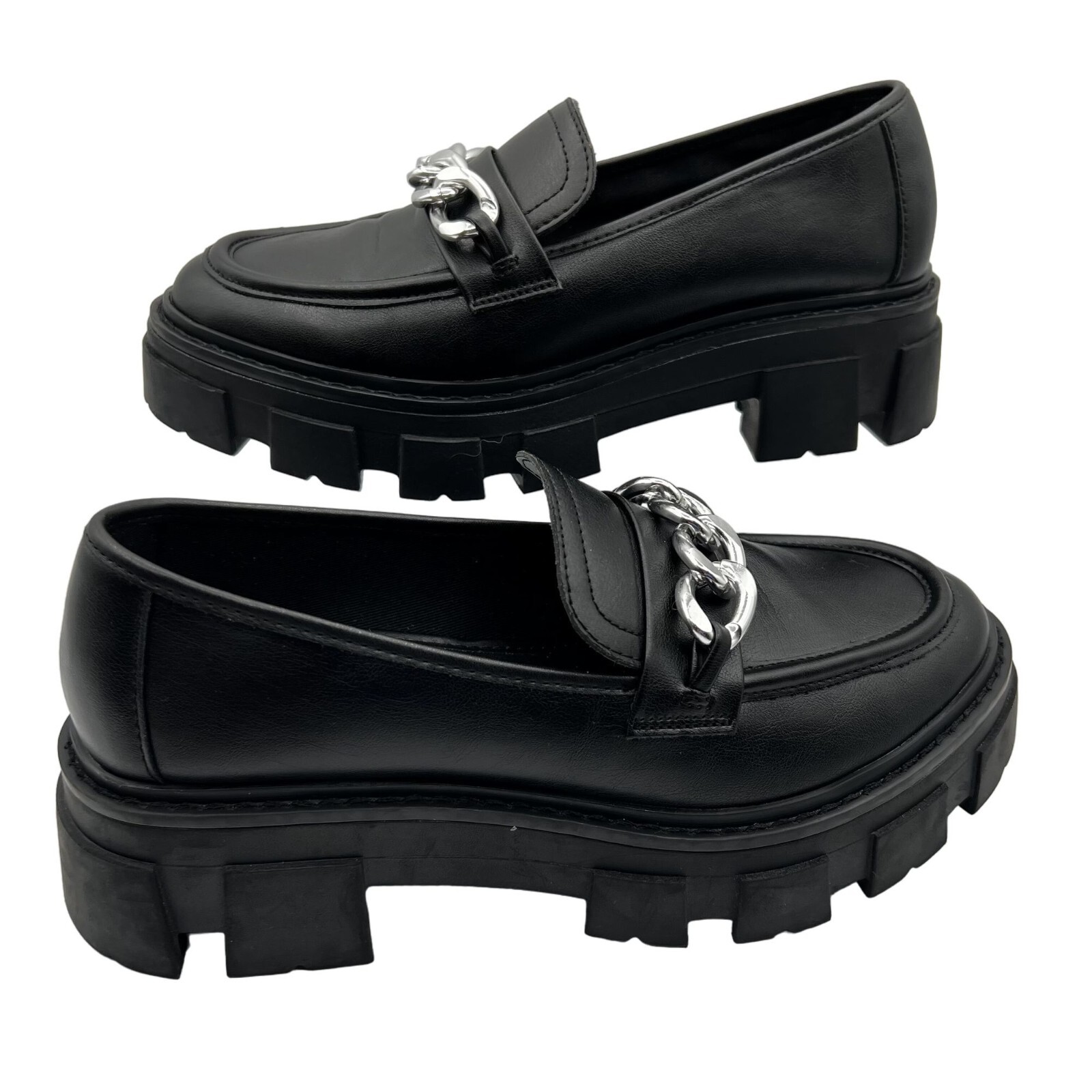 靴 jiniwu y2k black melt opium loafer jiniwu y2k black melt opium loafer - メルカリ