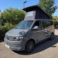 Volkswagen T28 S-Line 4 Berth 5 Seatbelts Pop top roof Camper 