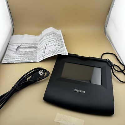 Wacom STU-520 520A 520 USB Signature Tablet Pad w/ Stylus