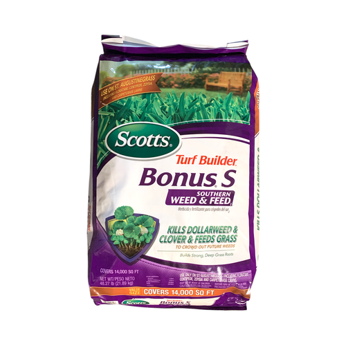 Scotts Turf Builder Bonus S Southern Weed & Feed 2, 14 000 кв. футов, 48,27 фунтов