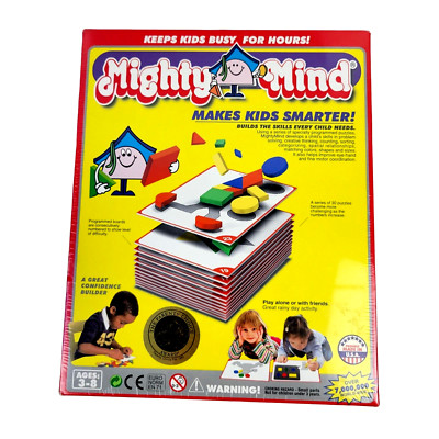 Mighty Mind Puzzle Building Skills Game Makes Kids Smarter Award Winning NEW