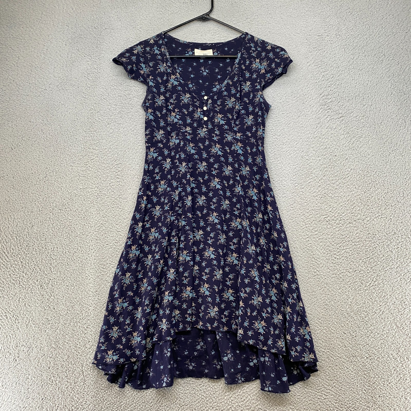 Ralph Lauren Denim & Supply Dress Womens 2 Floral Cap Sleeve