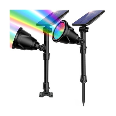 Outdoor, 7 Colors Solar Outdoor Lights Waterproof L...