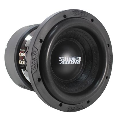 Sundown Car Audio 2000W Peak Dual Voice Coil X v.4 Series 8"