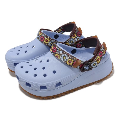

Сандалии унисекс Crocs Hiker Retro Floral Clog Blue Calcite Multi 208956-4NT, Синий, Hiker Retro Floral Clog