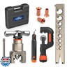 CARVALAX Eccentric Flaring Tool Kit, 45° Precision Flaring, Metric/Imperial Clamp for 6-19mm and 1/4