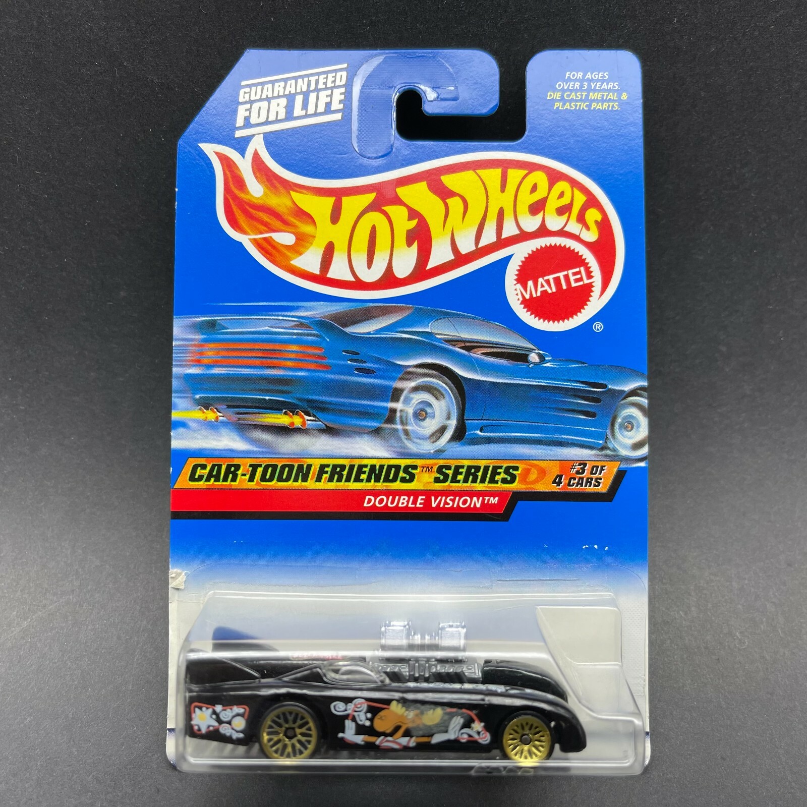 Hot Wheels 1999 Double Vision 黒 ミニカー Hot Wheels 1999 Double Vision 黒 ミニカー