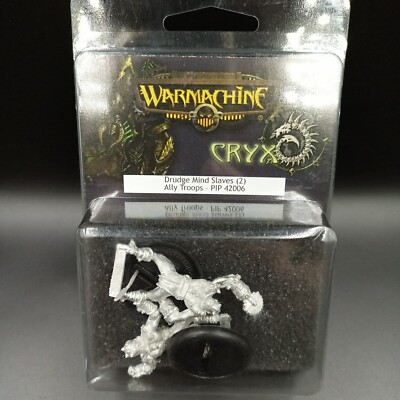 Warmachine - Cryx - Drudge Mind Slaves (2) Ally Troops - PIP 42006