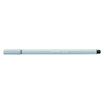 Stabilo Pen 68, 1 Piece of Felt tip, Middle tip Grey Gris claro