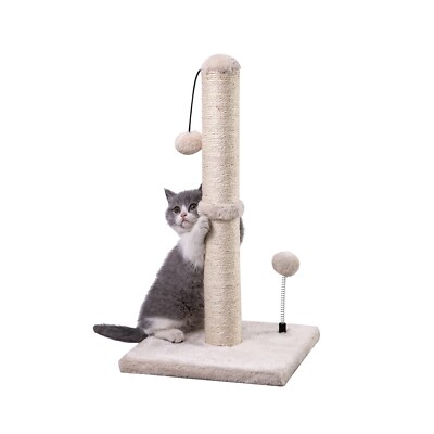 MECOOL Cat Scratching Post Premium Basics Kitten Scratcher Sisal Scratch Post...