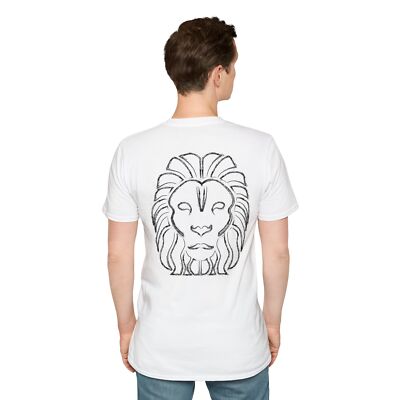 Mature Lion The True Alpha Leader Mono Colour Unisex