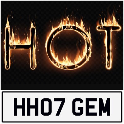 HOT GEM GEMMA JEM JEMMA GM PRIVATE REGISTRATION CHERISHED NUMBER PLATE HH07 GEM