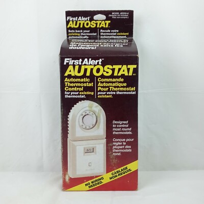 First Alert Autostat AS550A Automatic Thermostat Control for existing Thermostat