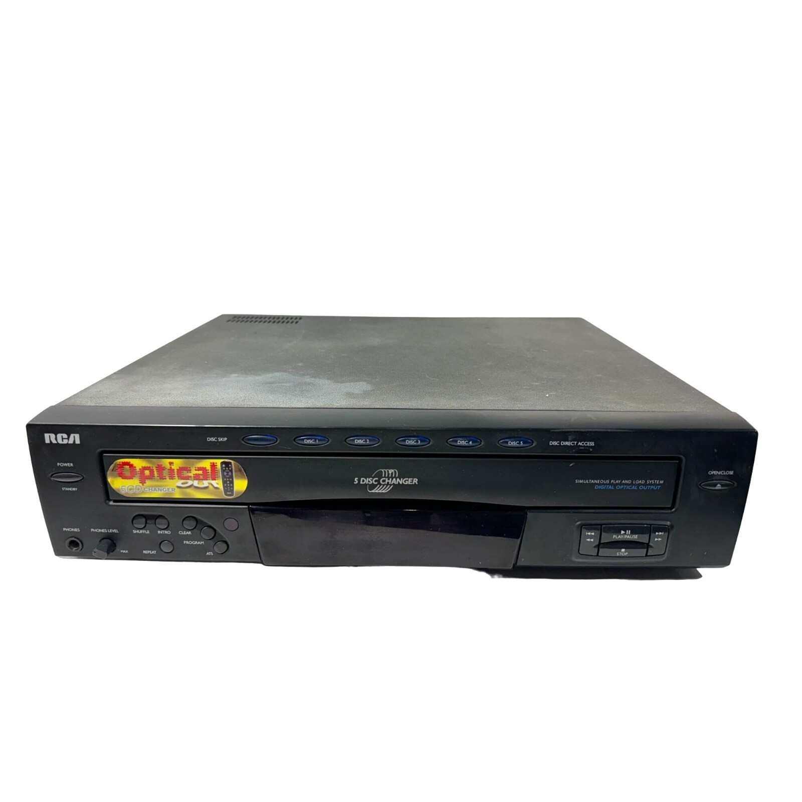 Vintage RCA RP8065 5-Disc CD Changer: Plays &amp; Loads Simultaneously