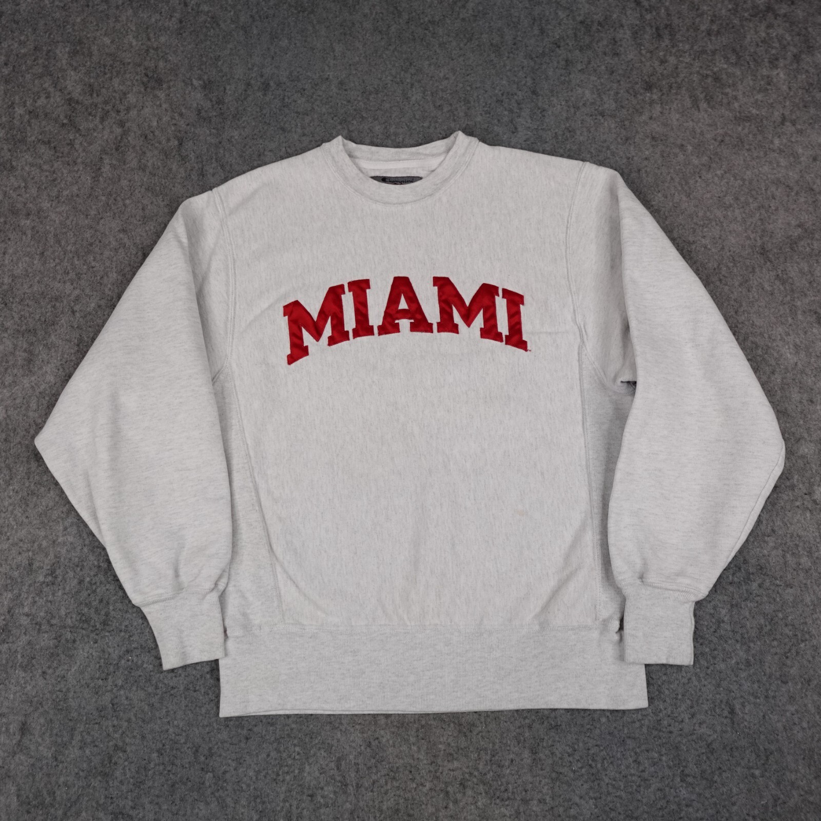 【CHAMPION】Reverse Weave パーカー Miami RedHawks Vintage Miami Redhawks Sweatshirt Mens Small Champion